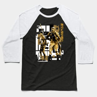 Big Boss ft. Quiet (Gold) Baseball T-Shirt